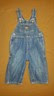 OSHKOSH "VESTBAK" Size 9 Months - Blue Denim Bib Overalls 