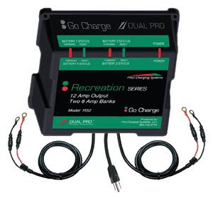 Dual Pro Charger Dual Pro XL 12 Amp Dual Bank Charger
