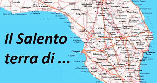 Salento Carta Geografica