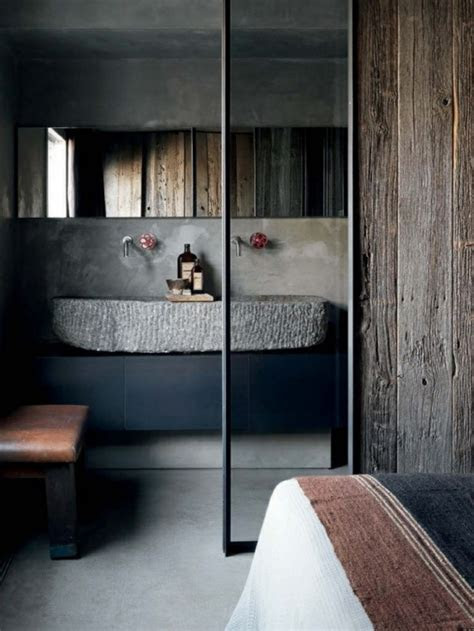 Mountain views, fireplaces, and more to lust. 25 Industrial Bathroom Designs With Vintage Or Minimalist