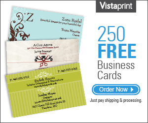 250 FREE Business Cards! WOW! 