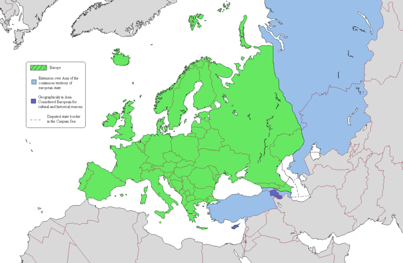 The Asia Europe Centered World map of europe and asia. The Asia Europe Centered World