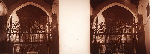 Reja del Convento de San Juan de la Penitencia en los años 20. Fotografía de Ángel del Campo Cerdán