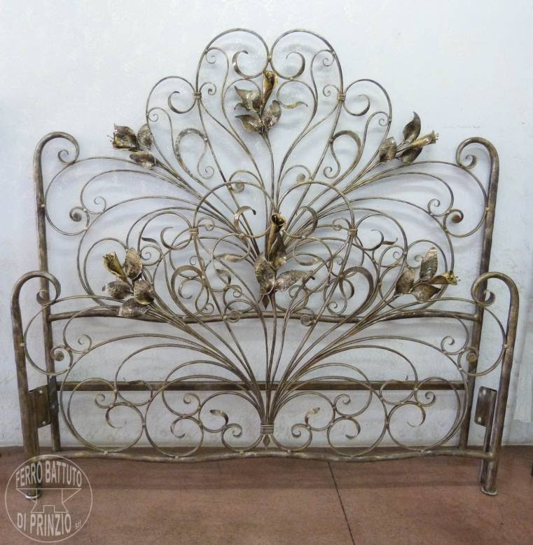 Letto Matrimoniale In Ferro Battuto Solo Testata ...