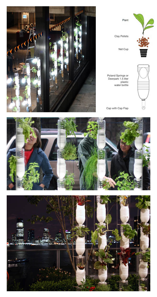 DIY Plastic Bottle Vertical Garden Pictures Photos and DIY Plastic Bottle Vertical Garden Pictures Photos and