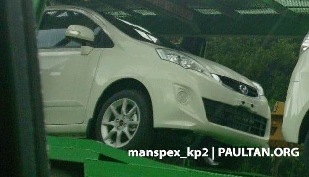 New 2014 Perodua Alza facelift sighted on trailers