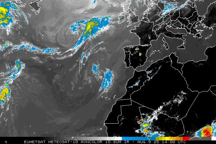 Radar lluvias Europa