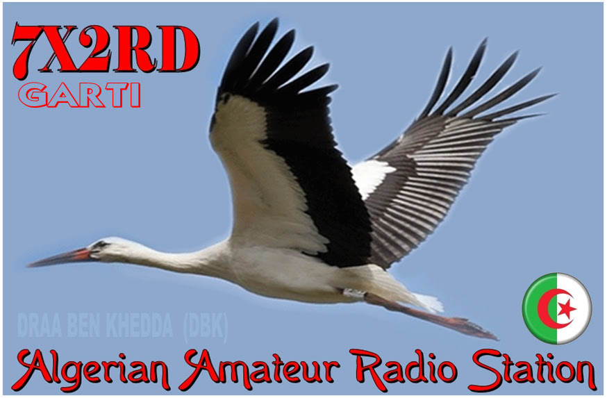 QSL image for 7X2RD