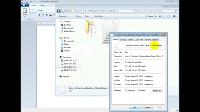 #Banglish Hub : How To Convert MS DOS File To MP4 - How To MP4 Extension Video File Convert