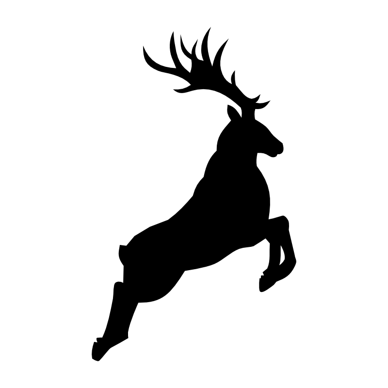 Download Reindeer Silhouette - Cliparts.co