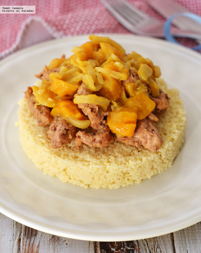 Cuscus con Pollo y Chutney Mango
