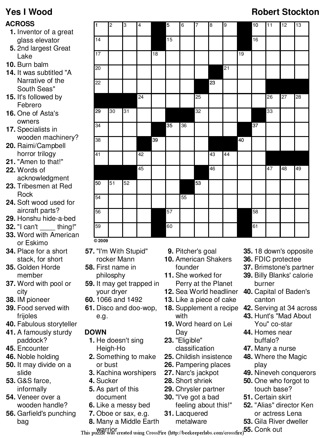 free easy crossword puzzles limpnotdown