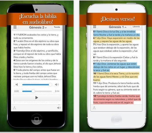 La Biblia Reina Valera con Audiolibro é vendida por US$ 9,9 na App Store  (Foto: Divulgação)