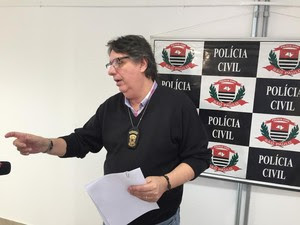 Delegado Ruy Ramires, responsável pela investigação (Foto: Marcello Carvalho/G1)