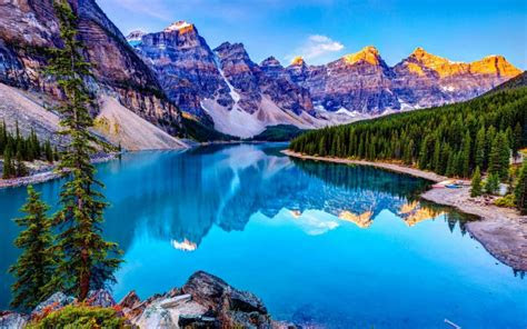 mirror lake widescreen full hd wallpaper