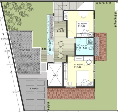 Gambar Denah Rumah Desain Rumah Villa Munggil Denah Gambar Denah Rumah Desain Rumah Villa Munggil Denah