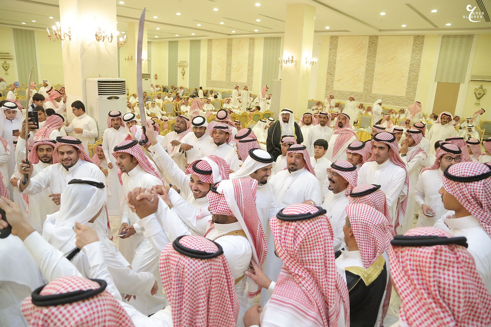 زواج راكان الشمري الجمعه تصوير