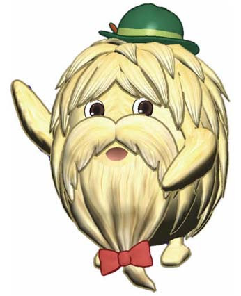じいちゃんキャラクター ヒゲじい あわじい キャラクター専門家