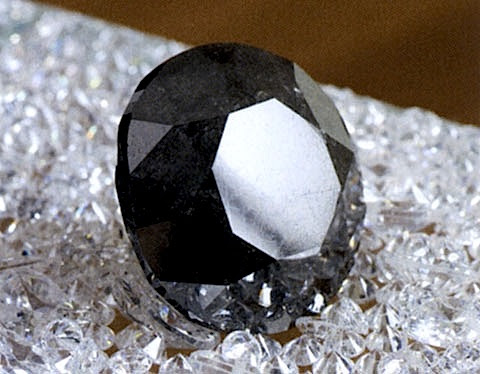The world’s largest black diamond can now be seen in Dubai