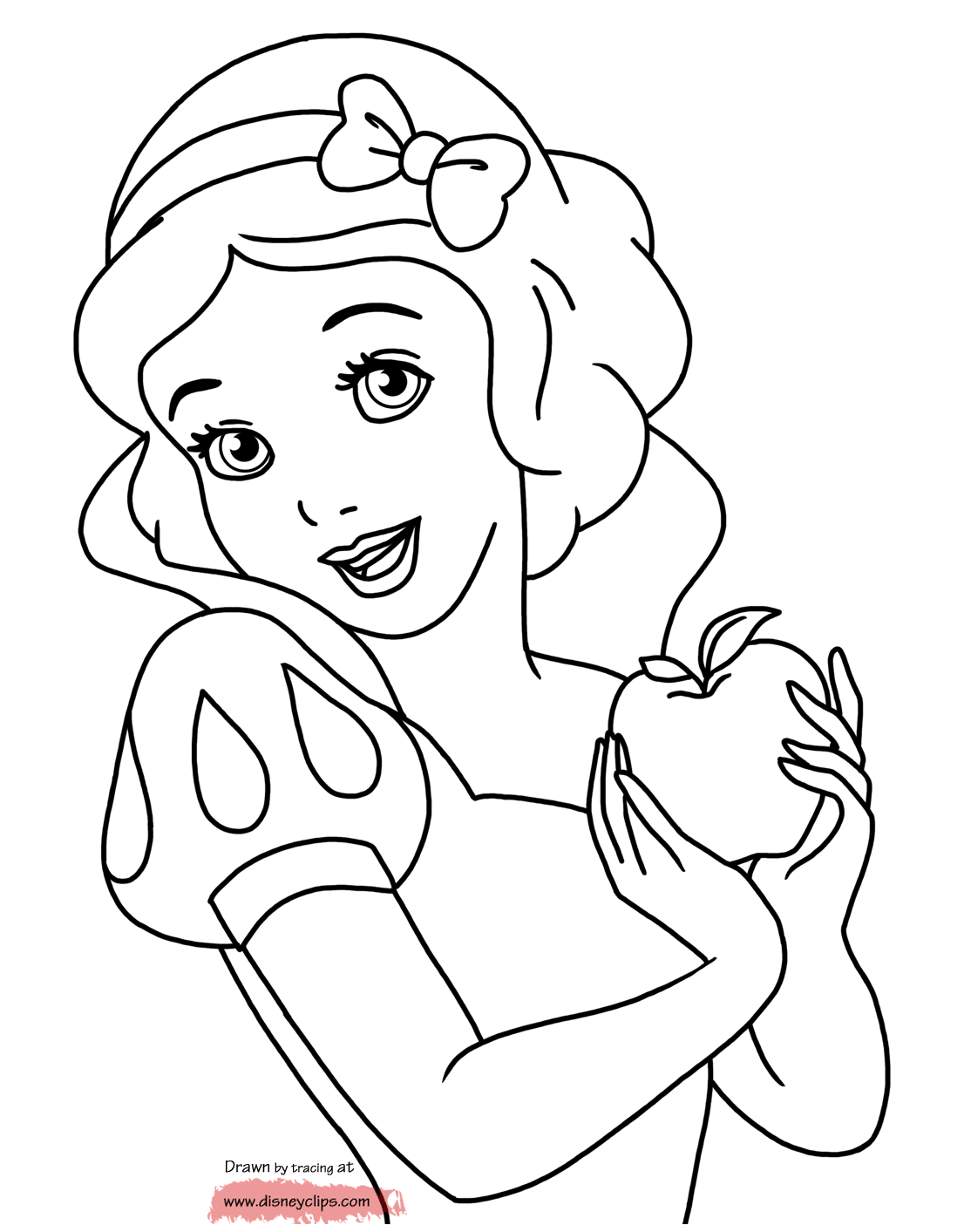 Snow White Coloring Pages | Disneyclips.com