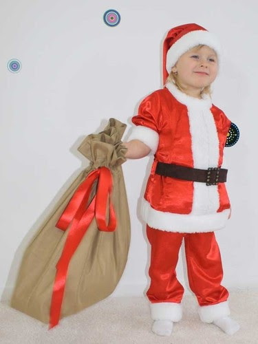 Costumes Reenactment Theater Baby Boys Kids Little Santa Costume Father Christmas Red Fancy Dress Outfit Clothing Shoes Accessories