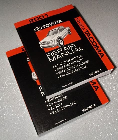 eBook 2001 Toyota Tacoma Repair Manual Free