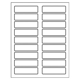 Free Avery® Template for Microsoft Word, Filing Label 5026