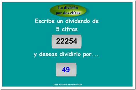 DIVIDIR POR 2 CIFRAS