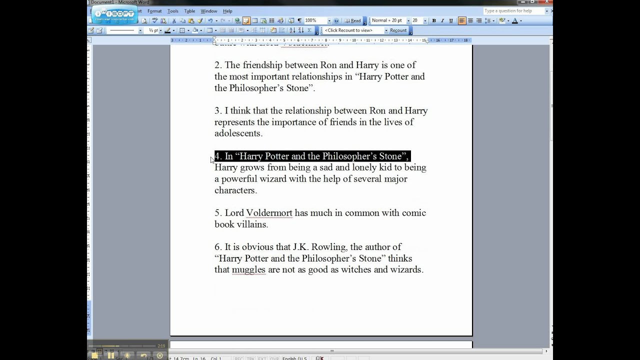 Weak and strong thesis statement examples