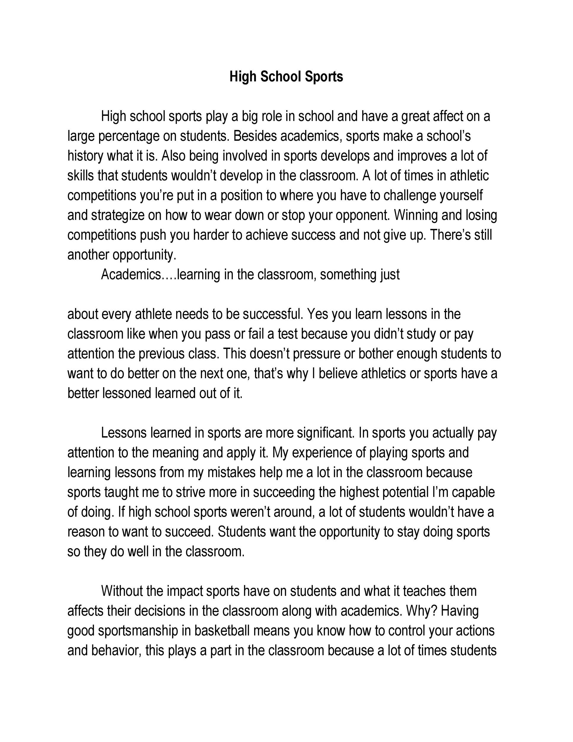college argumentative essays