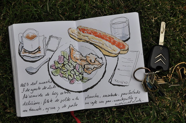 Drawing my breakfast