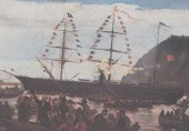El vapor Cataluña parte con tropas para Cuba