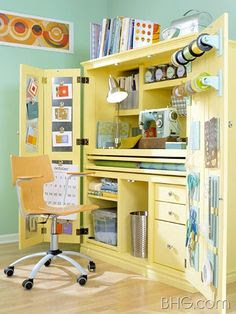 Small Sewing Spaces on Pinterest