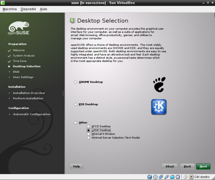 gnome opensuse