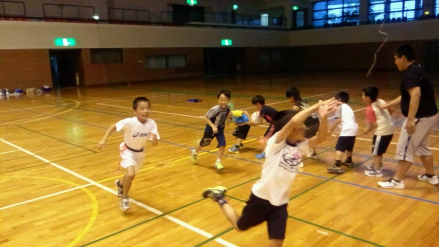 日本福祉大学ラグビー部 小学生レクリエーション教室について