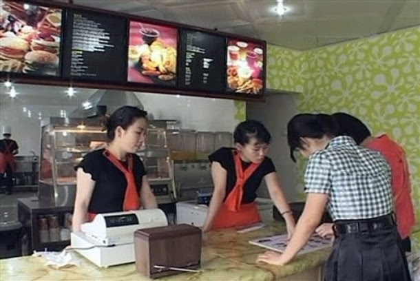 Samtaesong fast  food  restaurant  in Pyongyang  North 