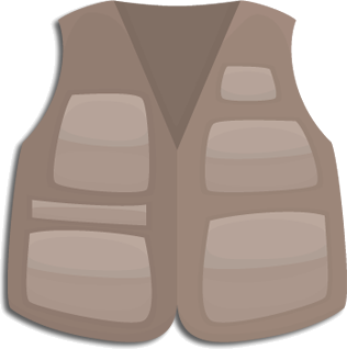 Free Free 192 Fishing Vest Svg SVG PNG EPS DXF File