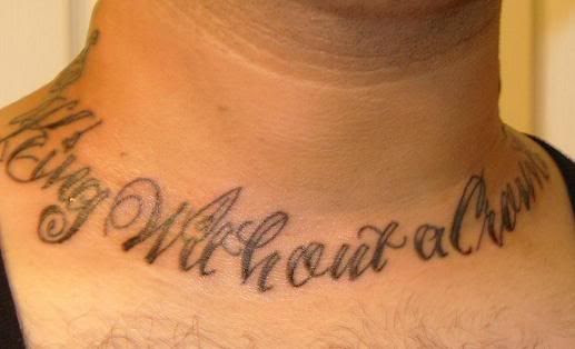 Tattoo King Crown