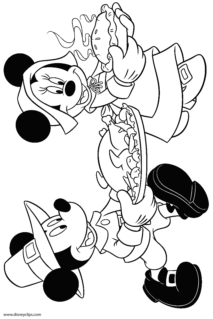 Free Kids Thanksgiving Coloring Page Funny, Download Free ...