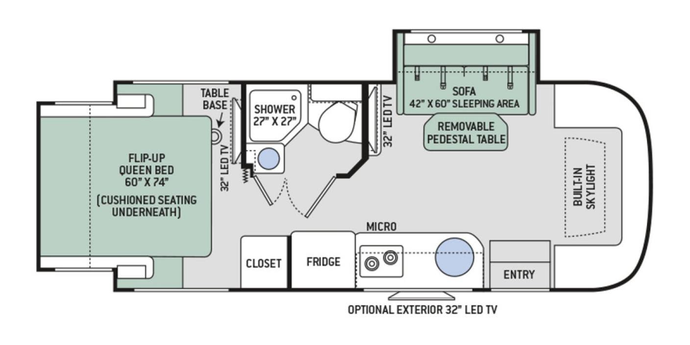 2017 Thor Motor Coach Thor Compass 24TX