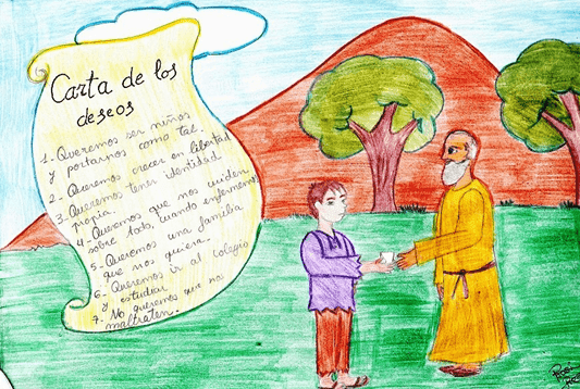 Cuento infantil: La carta de los deseos