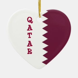 Flag of Qatar Ornament