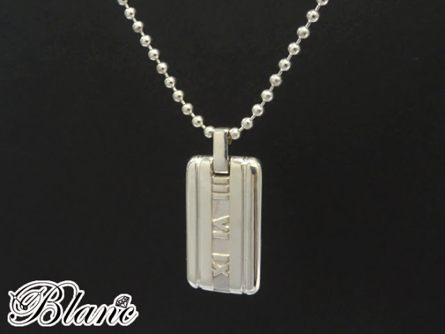 送料 代引手数料無料 中古 ティファニー アトラスタグペンダント Sv925 シルバー ネックレス アクセサリー ジュエリー メンズ レディース Tiffany Co