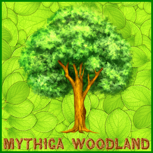 Mythica Woodland Logo