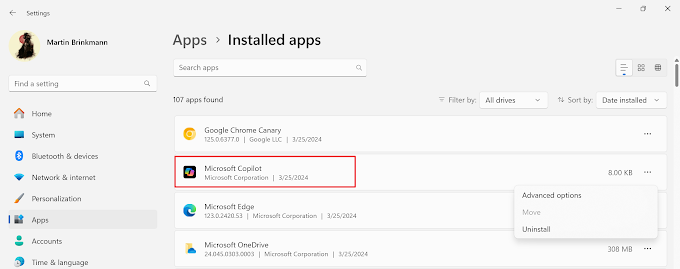 Microsoft Copilot app getting installed on Windows devices