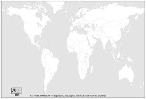 printable world map  countries bing