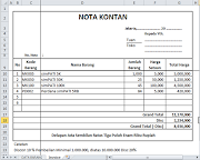 Baru 30+ Gambar Nota Kon Tan