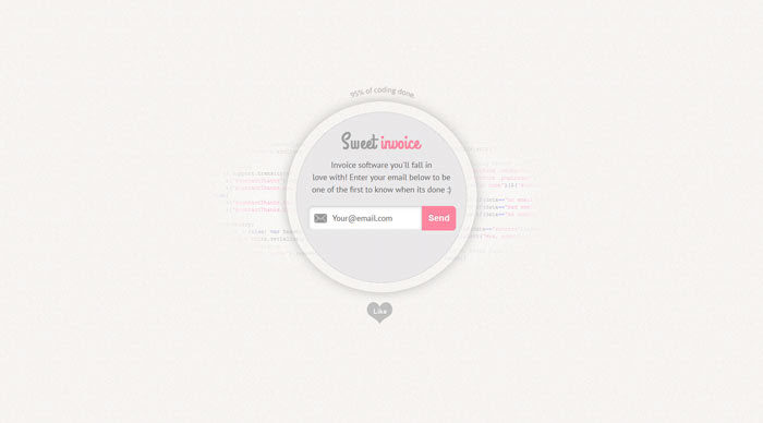 sweetinvoice.com Launching Soon Page