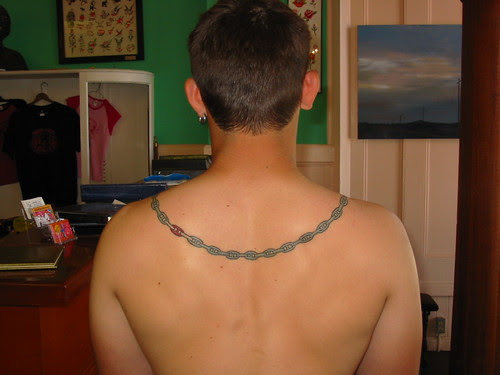  Anchor Necklace Tattoo