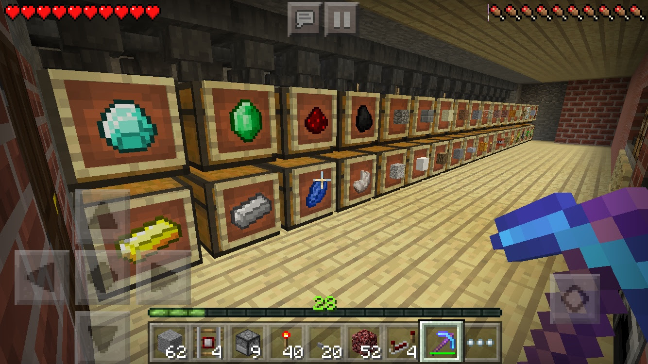 マイクラpe アイテム自動仕分け機等作ってみました Rintaroのブログ